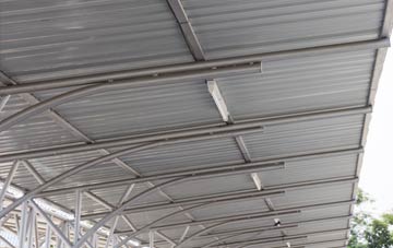 installing Little Bosullow metal roofing